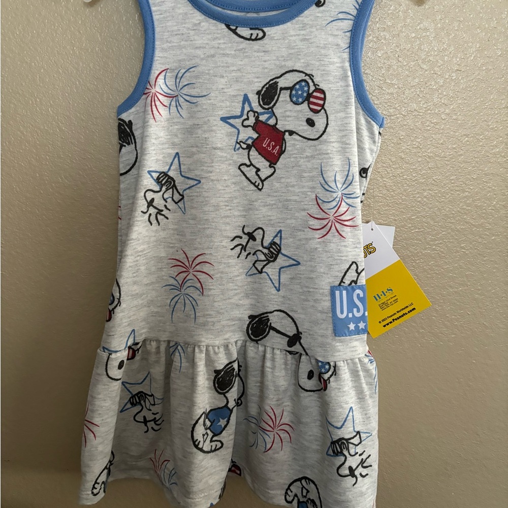 Girls toddler peanuts dress